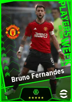 Bruno Fernandes eFootball 2026 player card, 94 OVR CF