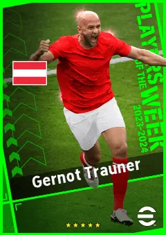 Gernot Trauner eFootball 2026 player card, 92 OVR CB