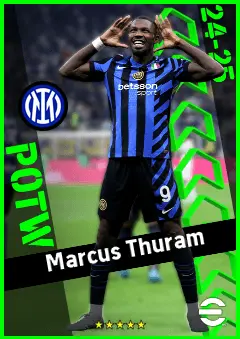 Marcus Thuram eFootball 2026 player card, 94 OVR CF