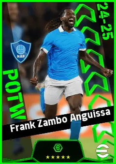 Frank Zambo Anguissa eFootball 2026 player card, 93 OVR CMF