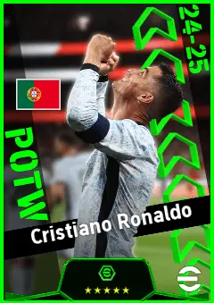Cristiano Ronaldo eFootball 2026 player card, 94 OVR CF