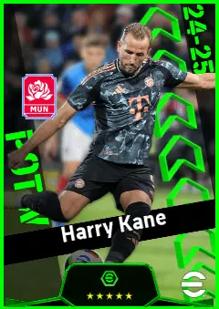Harry Kane eFootball 2026 player card, 96 OVR CF
