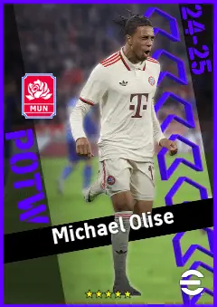 Michael Olise eFootball 2026 player card, 94 OVR RMF