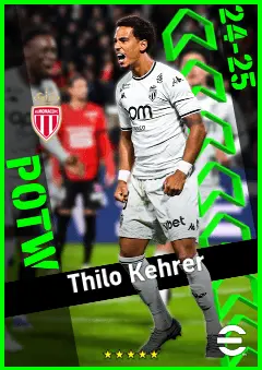 Thilo Kehrer eFootball 2026 player card, 92 OVR CB