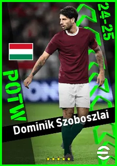 Dominik Szoboszlai eFootball 2026 player card, 94 OVR LWF