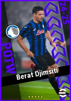 Berat Djimsiti eFootball 2026 player card, 92 OVR CB