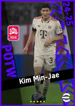 Kim Min-Jae eFootball 2026 player card, 94 OVR CB