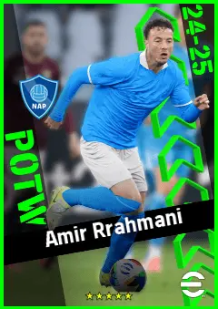 Amir Rrahmani eFootball 2026 player card, 93 OVR CB