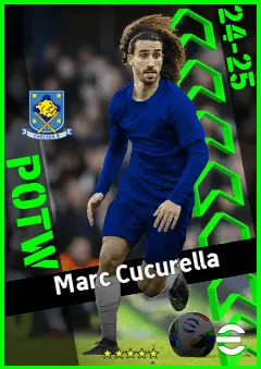 Marc Cucurella eFootball 2026 player card, 93 OVR LB