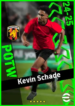 Kevin Schade eFootball 2026 player card, 92 OVR LWF