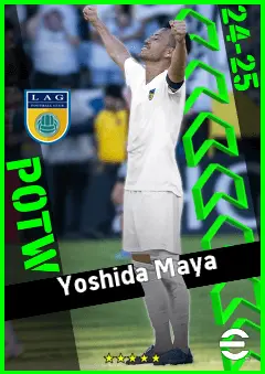 Yoshida Maya eFootball 2026 player card, 92 OVR CB