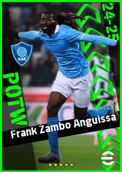 Frank Zambo Anguissa eFootball 2026 player card, 93 OVR CMF