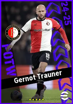 Gernot Trauner eFootball 2026 player card, 93 OVR CB