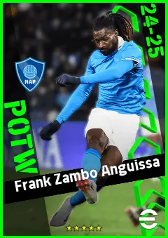 Frank Zambo Anguissa eFootball 2026 player card, 93 OVR CMF