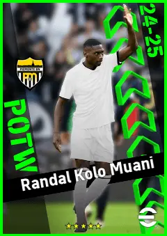 Randal Kolo Muani eFootball 2026 player card, 94 OVR CF