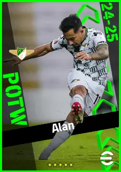 Alan eFootball 2026 player card, 92 OVR CMF