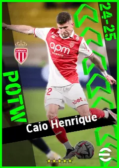 Caio Henrique eFootball 2026 player card, 93 OVR LB
