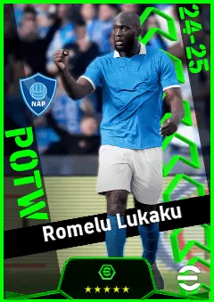 Romelu Lukaku eFootball 2026 player card, 94 OVR CF