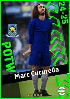Marc Cucurella eFootball 2026 player card, 93 OVR LB