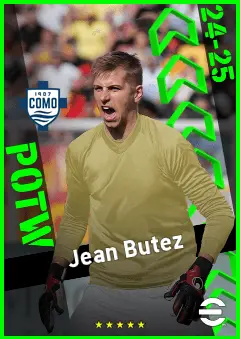 Jean Butez eFootball 2026 player card, 93 OVR GK