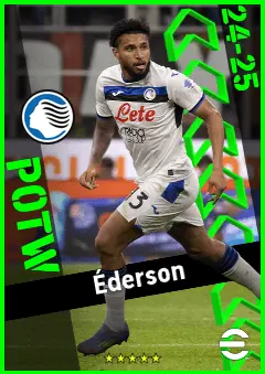Éderson eFootball 2026 player card, 94 OVR CMF