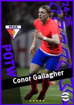 Conor Gallagher eFootball 2026 player card, 94 OVR LMF