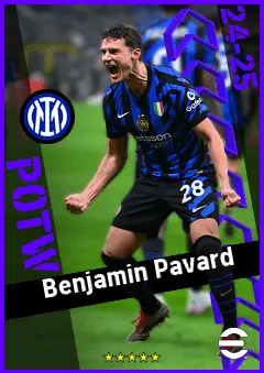 Benjamin Pavard eFootball 2026 player card, 94 OVR CB
