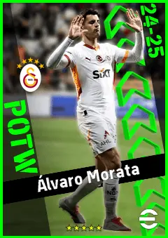 Álvaro Morata eFootball 2026 player card, 94 OVR CF