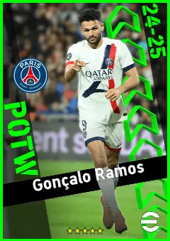 Gonçalo Ramos eFootball 2026 player card, 94 OVR CF
