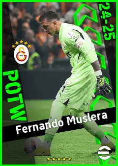 Fernando Muslera eFootball 2026 player card, 93 OVR GK