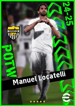 Manuel Locatelli eFootball 2026 player card, 94 OVR DMF