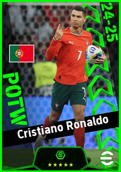 Cristiano Ronaldo eFootball 2026 player card, 94 OVR CF