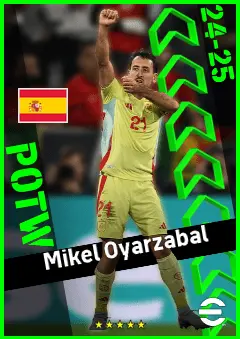 Mikel Oyarzabal eFootball 2026 player card, 94 OVR CF