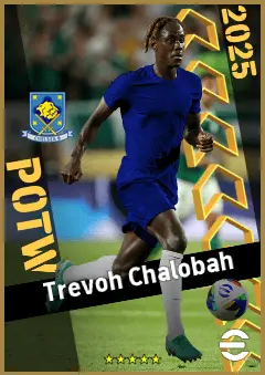 Trevoh Chalobah eFootball 2026 player card, 93 OVR CB