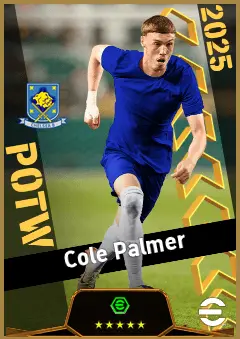 Cole Palmer eFootball 2026 player card, 97 OVR AMF