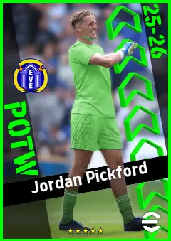 Jordan Pickford eFootball 2026 player card, 94 OVR GK