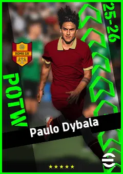 Paulo Dybala eFootball 2026 player card, 94 OVR CF