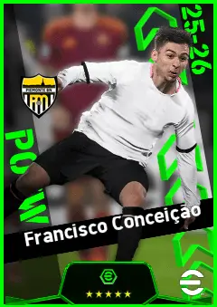 Francisco Conceição eFootball 2026 player card, 93 OVR AMF