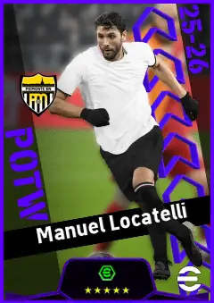 Manuel Locatelli eFootball 2026 player card, 94 OVR DMF