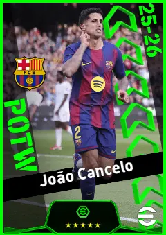 João Cancelo eFootball 2026 player card, 94 OVR LB