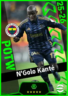 N'Golo Kanté eFootball 2026 player card, 94 OVR DMF