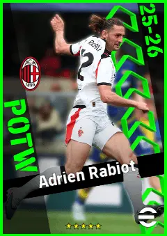 Adrien Rabiot eFootball 2026 player card, 94 OVR CMF