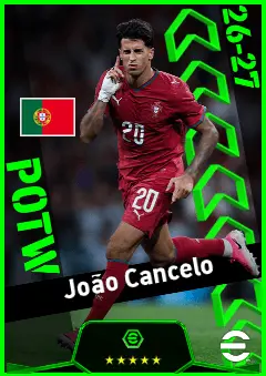João Cancelo eFootball 2026 player card, 94 OVR RB