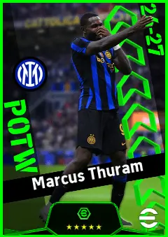 Marcus Thuram eFootball 2026 player card, 94 OVR CF
