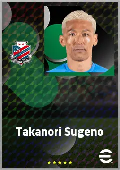 Sugeno Takanori eFootball 2026 player card, 68 OVR GK