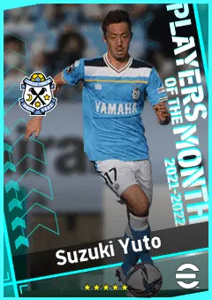 Suzuki Yuto eFootball 2026 player card, 79 OVR RMF