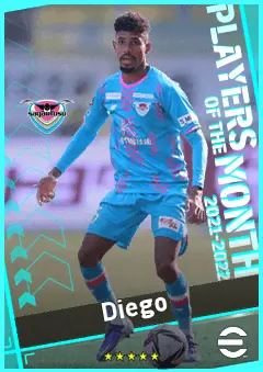 Diego eFootball 2026 player card, 81 OVR LB