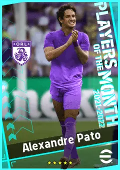 Alexandre Pato eFootball 2026 player card, 85 OVR CF