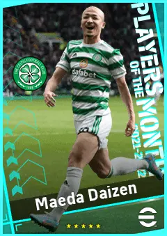 Maeda Daizen eFootball 2026 player card, 83 OVR CF