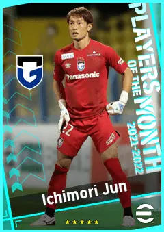 Ichimori Jun eFootball 2026 player card, 77 OVR GK